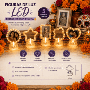 Lamparas de Figuras para Ofrenda - Image 2