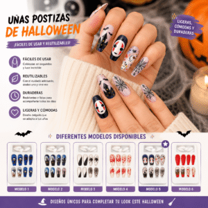 Sets de Uñas Postizas Halloween - Imagen 3