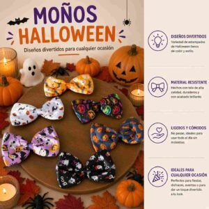 Moños Halloween Grandes - Imagen 2