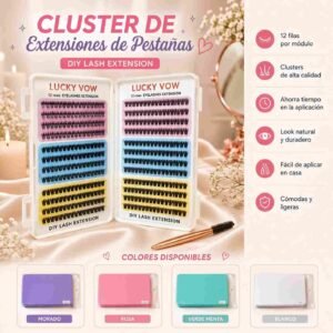 Clústeres de Extensiones Postizas en 3 Tamaños - Imagen 2