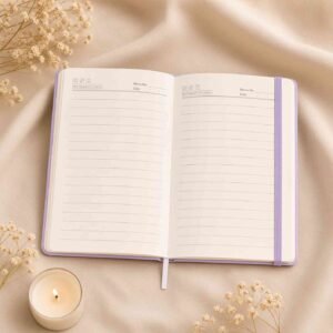 Agenda con Separador Tipo Piel