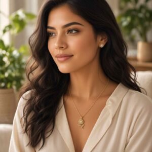 Sets Joyeria Girasol, Aretes y Collar - Imagen 2