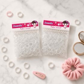 Bolsas de Ligas Transparentes para Cabello