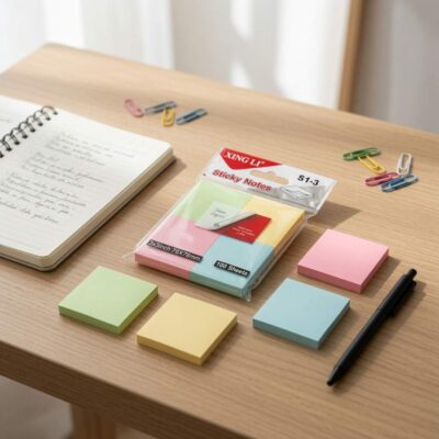 Sets de 4 Pos Its Cuadrados de Colores