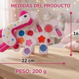 Maquillaje Infantil Jirafa Estuche Giratorio - Imagen 2
