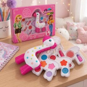 Maquillaje Infantil Jirafa Estuche Giratorio
