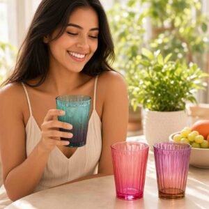 Vasos de Plastico Difuminados - Imagen 2
