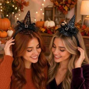 Diademas Sombrerito Halloween Brujas - Imagen 2