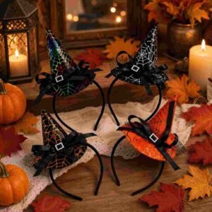 Diademas Sombrerito Halloween Brujas