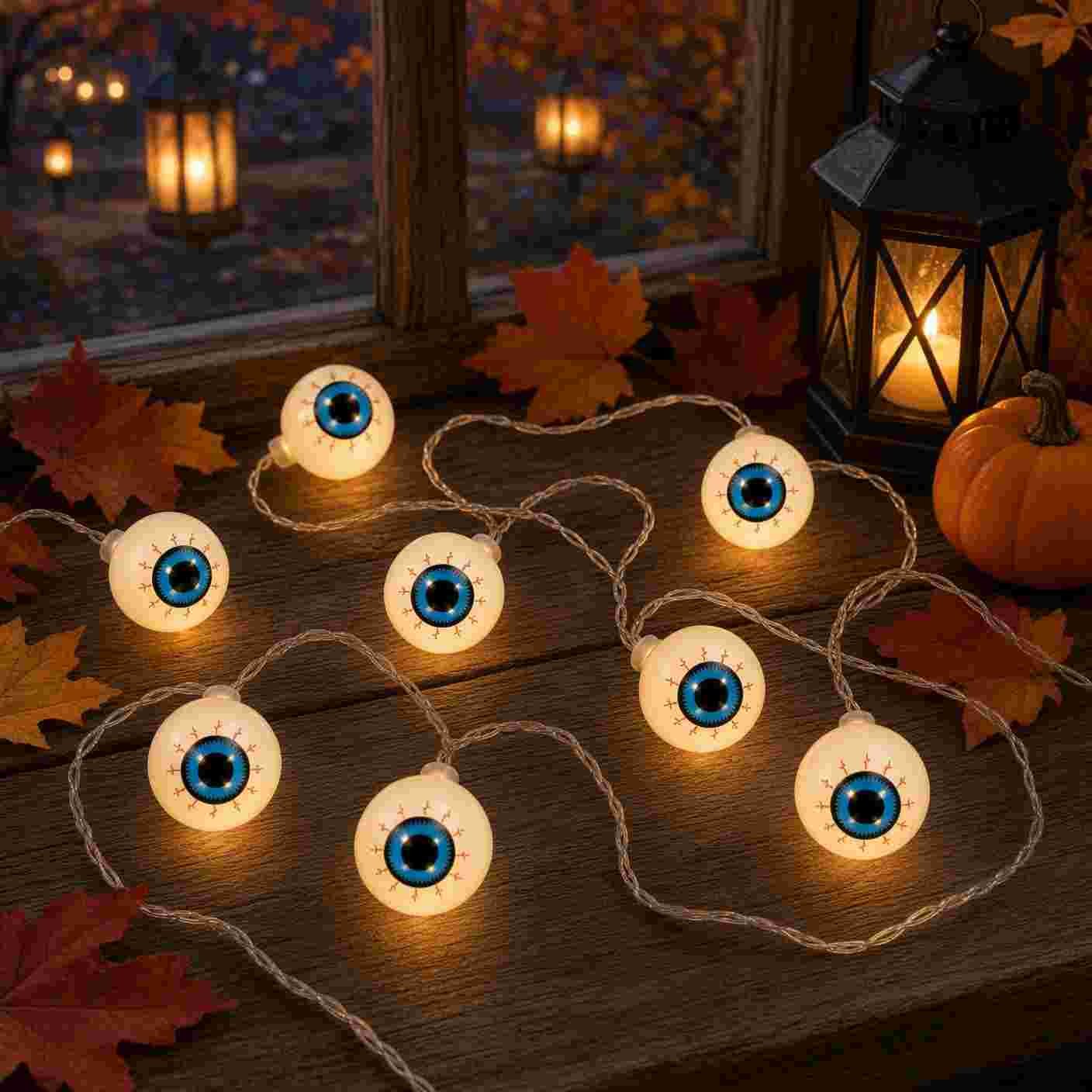 Series Ojitos Halloween, de pilas