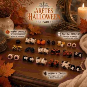 Aretes Halloween "Zirconia" - Imagen 2
