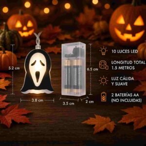 Serie de Scream Luces de Pilas - Imagen 3