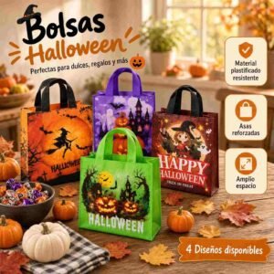 Bolsas Halloween Plastificadas - Imagen 2