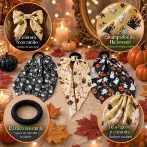 Coleteros Halloween con Estampados - Imagen 3