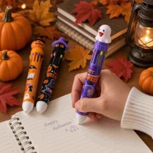 Lapiceros Halloween Multitintas con Figuras 3D - Imagen 2
