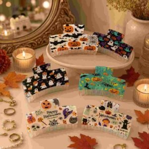Pinzas Halloween con Decorado Lindo