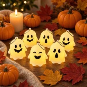 Fantasmitas Halloween con Luces