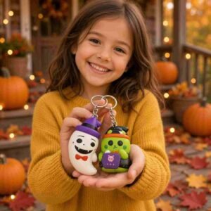 Llaveros Halloween Squishies Ch - Imagen 2