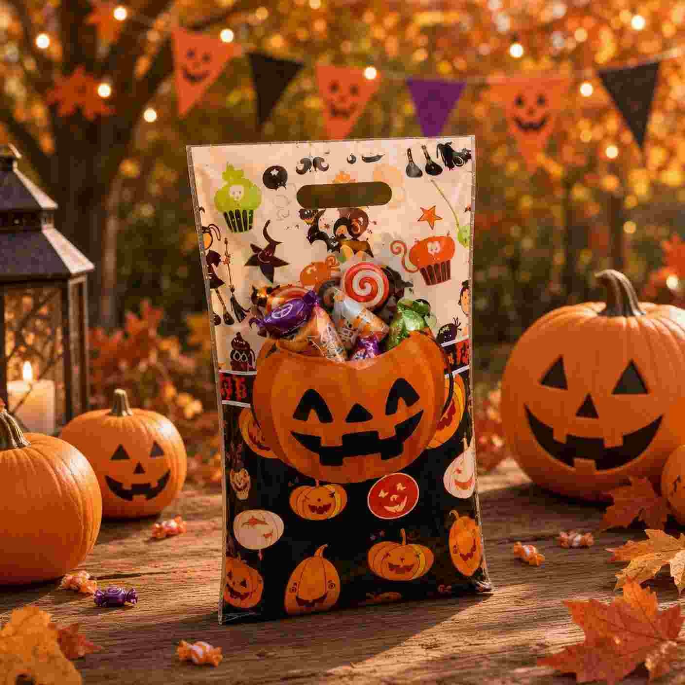 Sets de 10 Bolsas Dulceros Halloween - Imagen 3