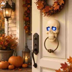 Timbre Halloween de Calabera con Luces