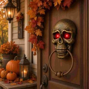 Timbre Halloween de Calabera con Luces - Imagen 2