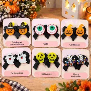 Duos de Pasadores Halloween con Liston