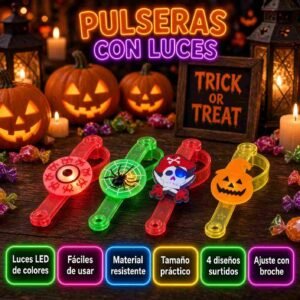 Pulseras con Luces Halloween Hermosos - Imagen 2