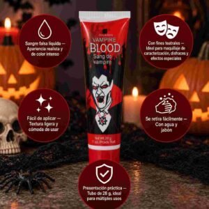 Sangre Falsa Halloween "Vampire" - Imagen 2