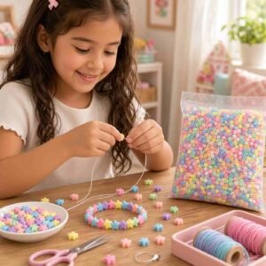 Bolsa con 250 g perla Sintetica "estrella"