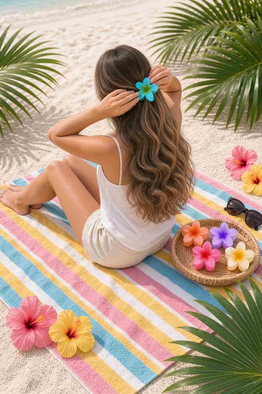 Pinzas Hawainas Clasicas para Cabello