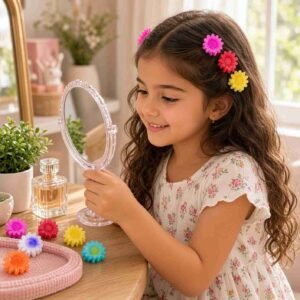 Pinzas Flores Clasicas Chicas para Cabello