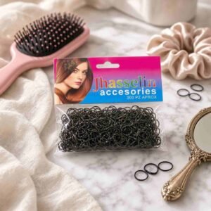 Bolsas con Ligaz Latex Negras para Cabello