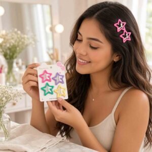 Sets de 4 Cuquitas Estrella para Cabello