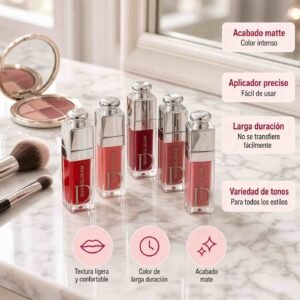 Labial Matte Moda Lindo - Imagen 2